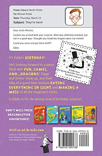 The Dragonsitter's Party (The Dragonsitter Series, 5)