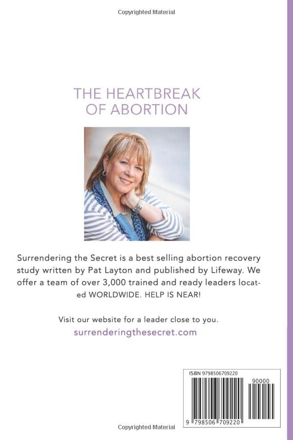 Surrendering the Secret Devotional: 40 Reflections on Healing after Abortion