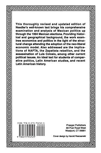 Mexican Politics: The Containment of Conflict