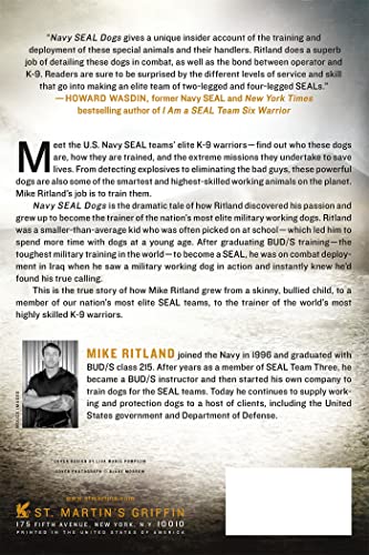 Navy SEAL Dogs: My Tale of Training Canines for Combat by Ri