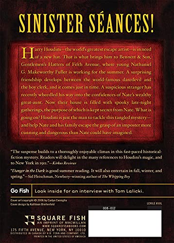 Danger in the Dark: A Houdini & Nate Mystery (Houdini and Nate Mysteries, 1)