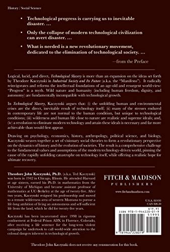 Technological Slavery — back cover