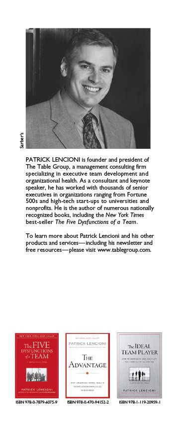 Death by Meeting: A Leadership Fable...About Solving the Most Painful Problem in Business (J-B Lencioni Series)