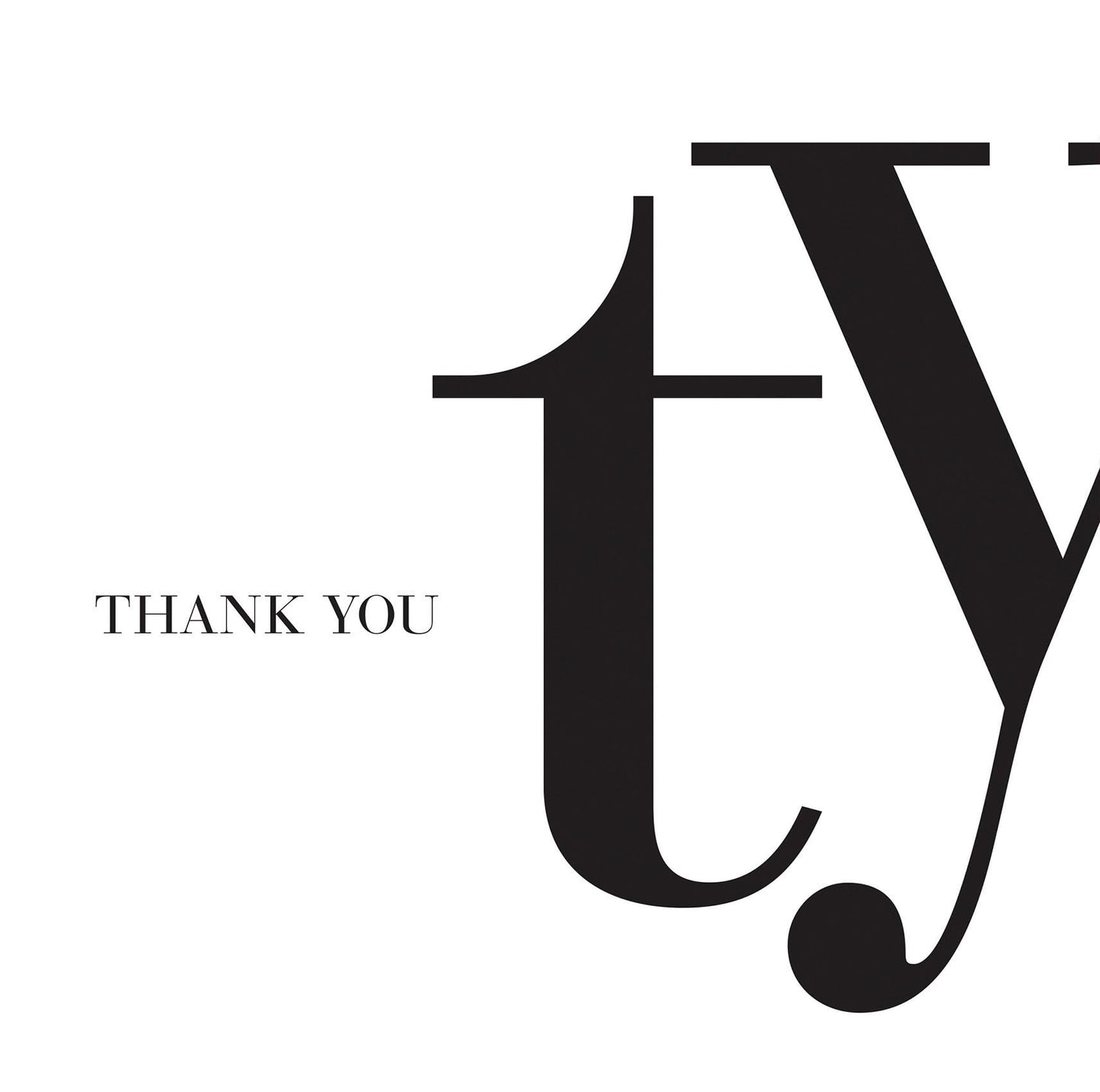 Thank You - A gift book to say thank you.
