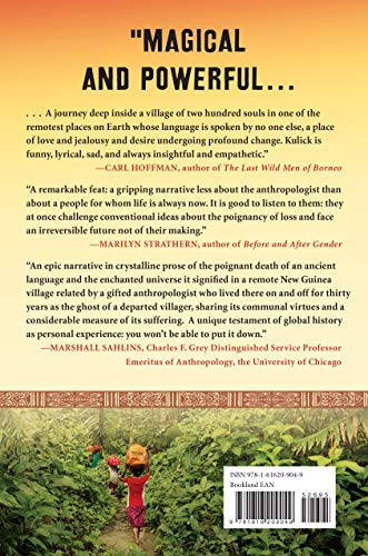 A Death in the Rainforest: How a Language and a Way of Life