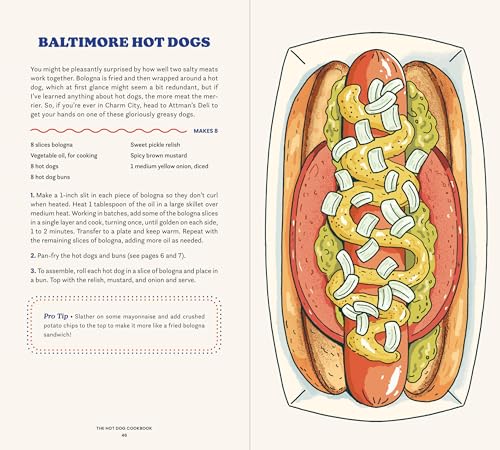 The Hot Dog Cookbook: 50 Recipes for the World's Best Food