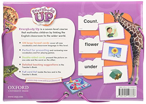 Everybody Up 1 Picture Cards: Language Level: Beginning to High Intermediate. Interest Level: Grades K-6. Approx. Reading Level: K-4