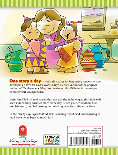 Day by Day Begin-to-Read Bible (Tyndale Kids)