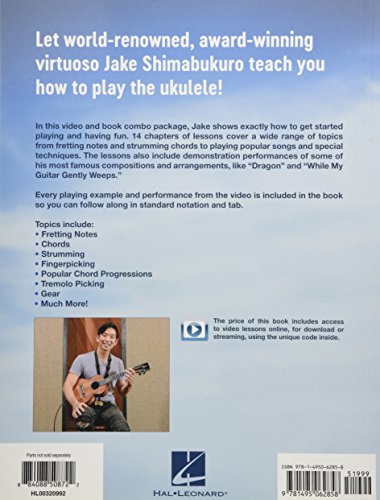 Jake Shimabukuro Teaches Ukulele Lessons Book/Online Media