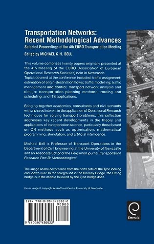 Transportation Networks: Recent Methodological Advances - Selected Proceedings of the 4th Euro Transportation Meeting