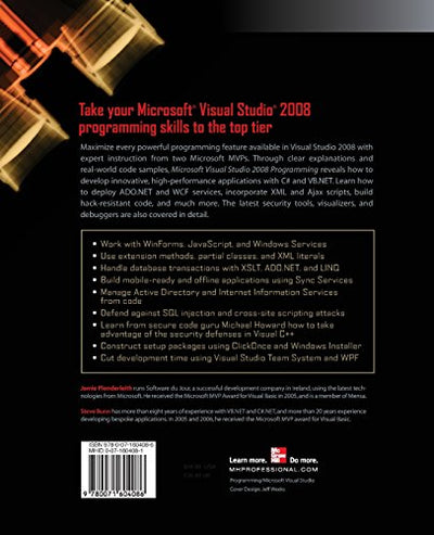 Microsoft Visual Studio 2008 Programming