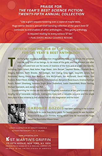 The Year's Best Science Fiction: Twenty-Fifth Annual Collection (Year's Best Science Fiction)