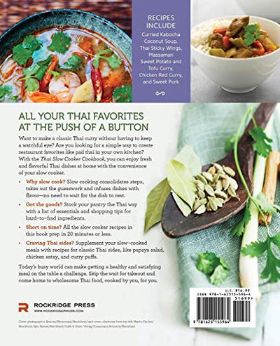 Thai Slow Cooker Cookbook: Classic Thai Favorites Made Simple