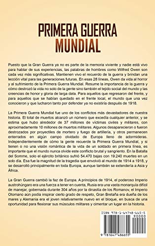 Primera guerra mundial: Una guía fascinante sobre la primera guerra mundial y cómo el tratado de Versalles de 1919 influyó en el surgimiento de la Alemania Nazi (Spanish Edition)