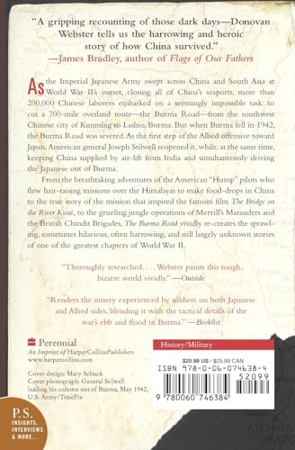 The Burma Road: The Epic Story of the China-Burma-India Theater in World War II — back cover