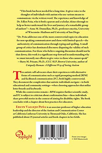 Communication Alternatives in Autism: Perspectives on Typing and Spelling Approaches for the Nonspeaking