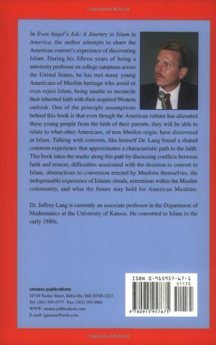 Even Angels Ask: A Journey to Islam in America — back cover