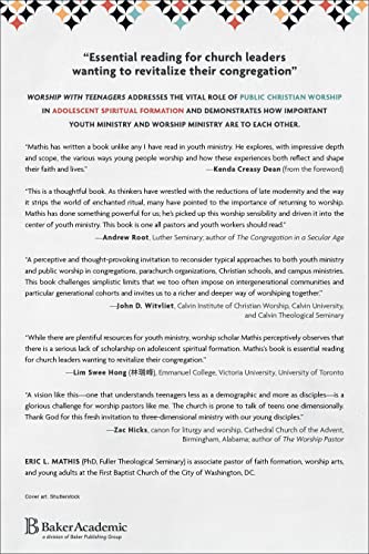 Worship with Teenagers: Adolescent Spirituality and Congregational Practice