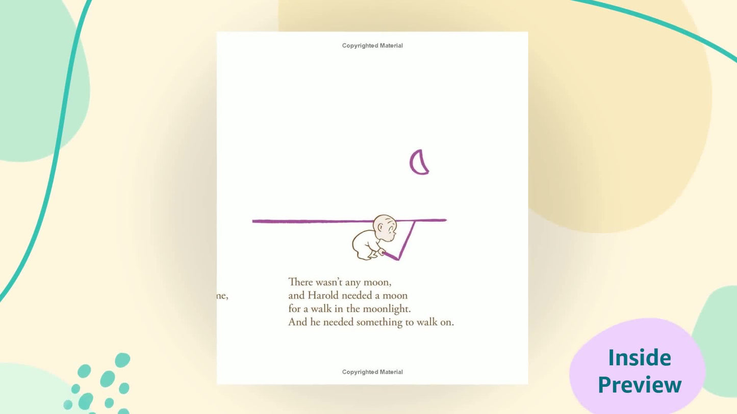 Harold and the Purple Crayon by Crockett Johnson