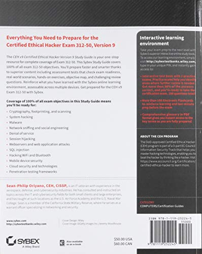 CEH v9: Certified Ethical Hacker Version 9 Study Guide