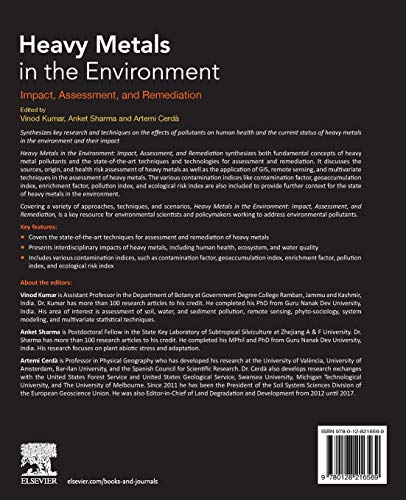 Heavy Metals in the Environment: Impact, Assessment, and Remediation