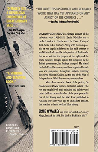 On Another Man's Wound — back cover