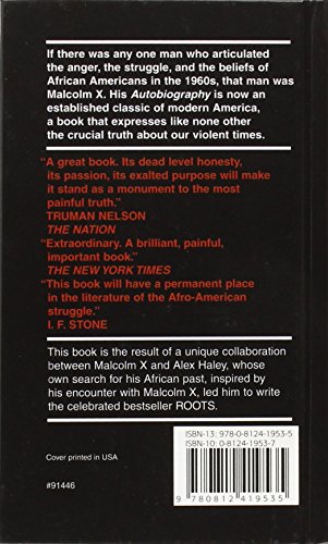 The Autobiography of Malcolm X by Malcolm X, Alex Haley, Ossie