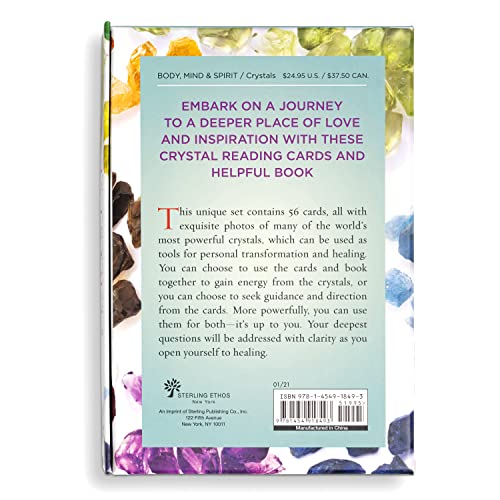 Crystal Reading Cards: The Healing Oracle — back cover
