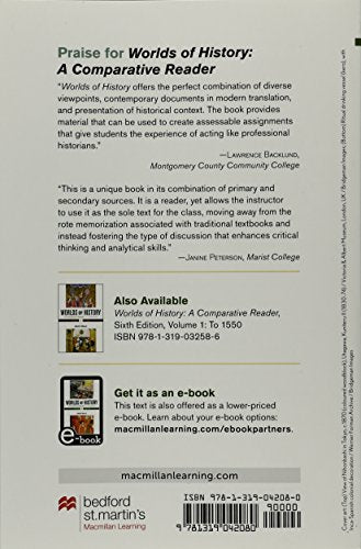 Worlds of History, Volume 2: A Comparative Reader, Since 1400