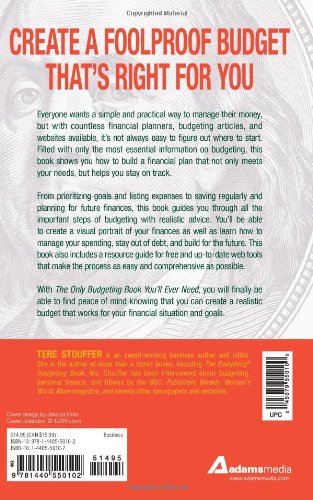 The Only Budgeting Book You'll Ever Need: How to Save Money and Manage Your Finances with a Personal Budget Plan That Works for You