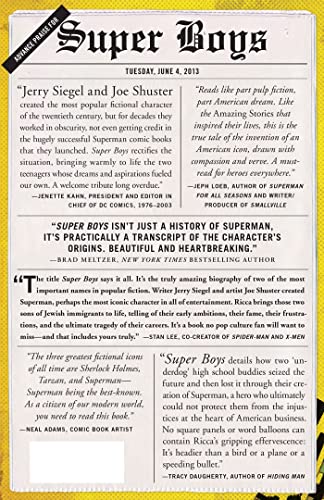 Super Boys: The Amazing Adventures of Jerry Siegel and Joe Shuster--the Creators of Superman