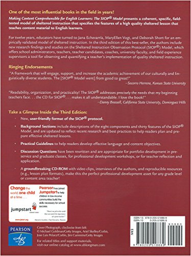 Making Content Comprehensible for English Learners: The SIOP Model (3rd Edition)
