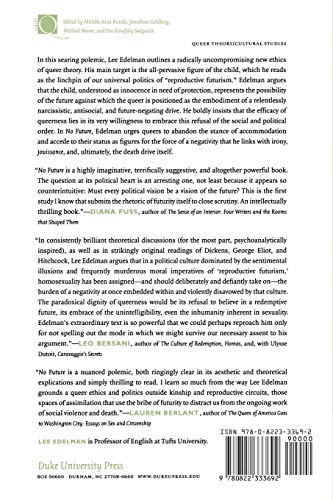 No Future: Queer Theory and the Death Drive (Series Q)