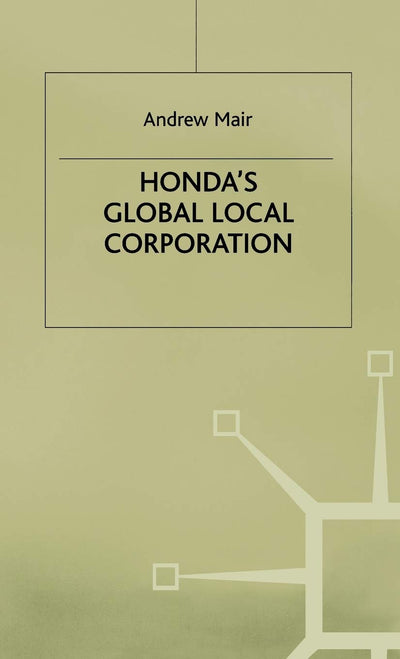 Honda's Global Local Corporation