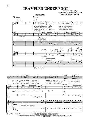 Ultimate Guitar Play-Along Led Zeppelin, Vol 2: Authentic Guitar TAB, Book & Online Audio/Software (Ultimate Play-Along, Vol 2)