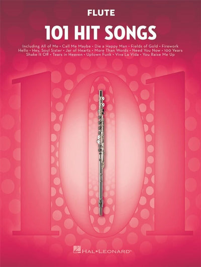 101 Disney Songs for Flute - Flute Music Book with Easy-to-Learn Famous Pieces - Flute Sheet Music Book for Beginner and Advanced Players