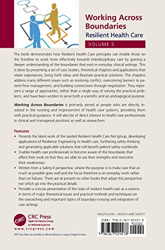 Working Across Boundaries: Resilient Health Care, Volume 5