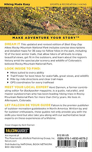 Best Easy Day Hikes Rocky Mountain National Park (Best Easy Day Hikes Series)
