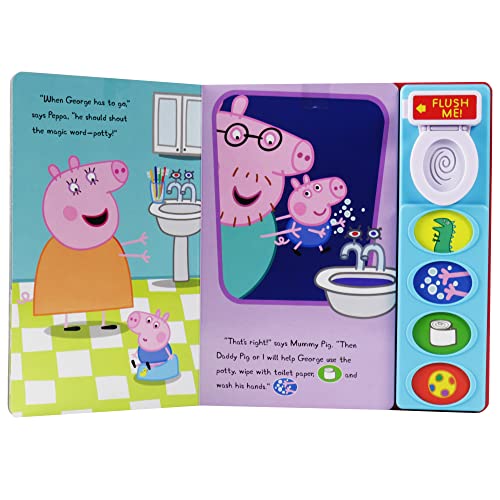 Peppa Pig - Lets Go Potty! Interactive 5-Button Potty Traini