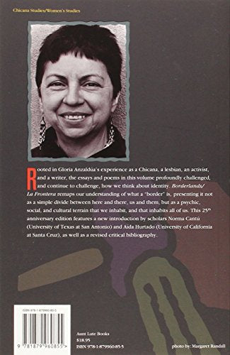 Borderlands / La Frontera: The New Mestiza by Gloria Anzaldúa