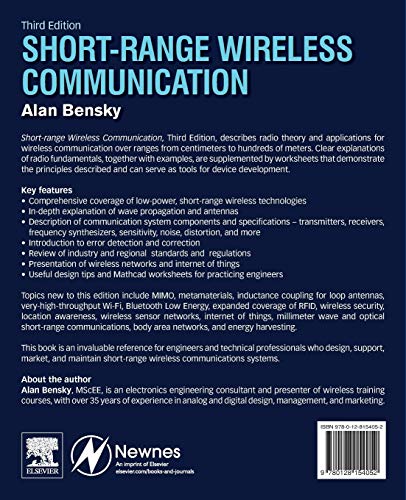 Short-range Wireless Communication: Fundamentals of RF System Design and Application
