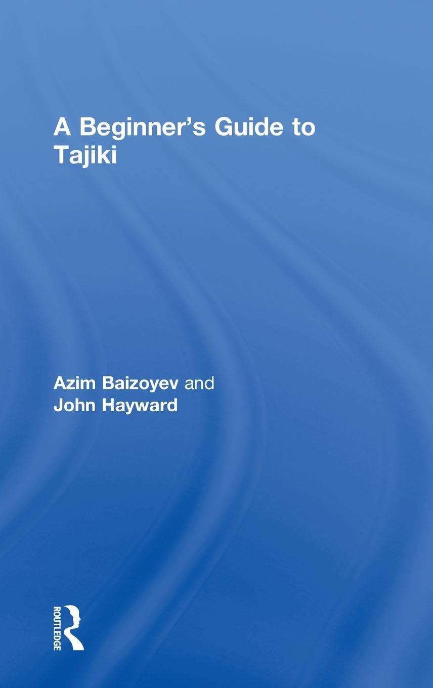 A Beginners' Guide to Tajiki