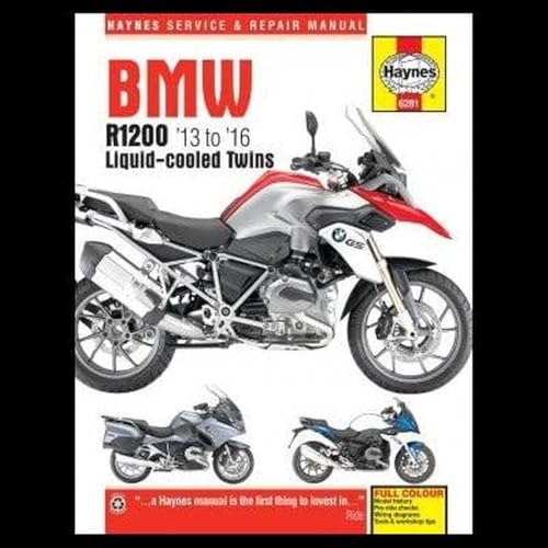 BMW R1200 dohc liquid-cooled Twins (13 - 16) Haynes Repair Manual (Paperback)