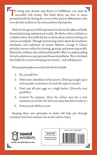 The Richest Man in Babylon — back cover