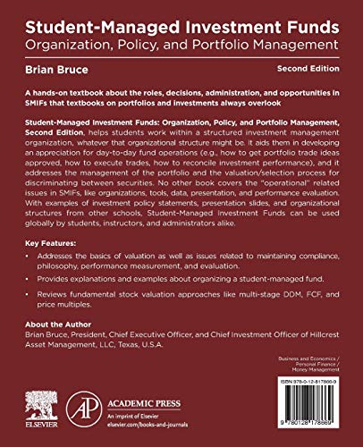 Student-Managed Investment Funds: Organization, Policy, and Portfolio Management