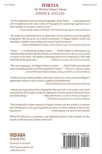 Portia: The World of Abigail Adams