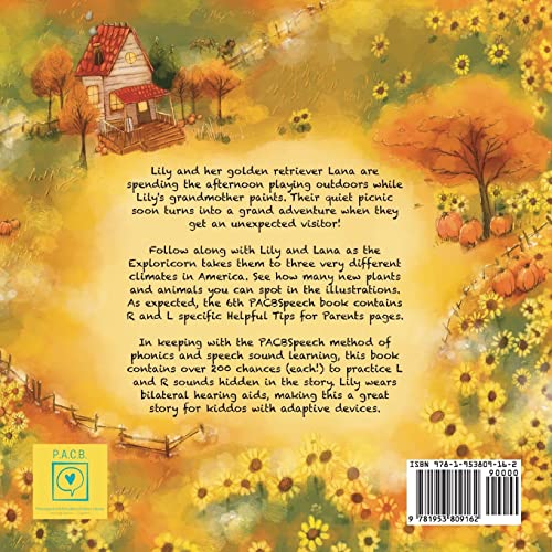 Lily, Lana, and the Exploricorn: L and R Sounds (Phonological and Articulation Childrens Books)