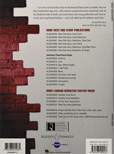 Selections from West Side Story: One Piano, Four Hands
