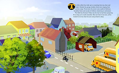 Little Yellow Bus: A Brave Kid's Book About Finding Independence (Little Heroes, Big Hearts)