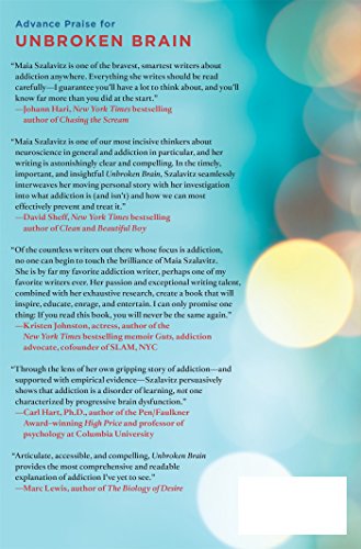 Unbroken Brain: A Revolutionary New Way of Understanding Addiction — back cover